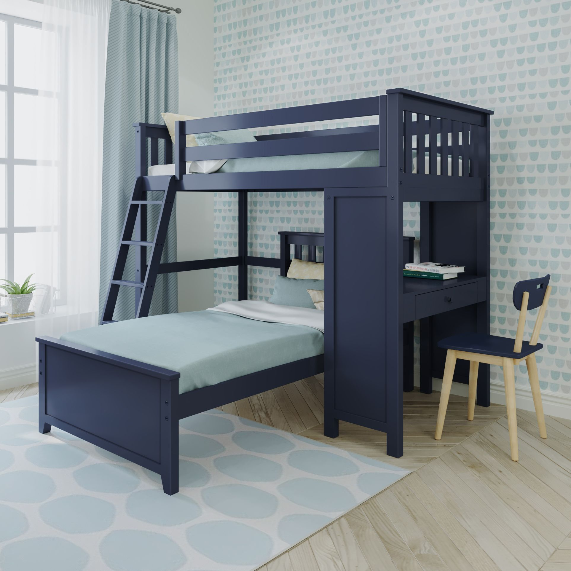 Canterbury All In One Study Loft Bunk Bed