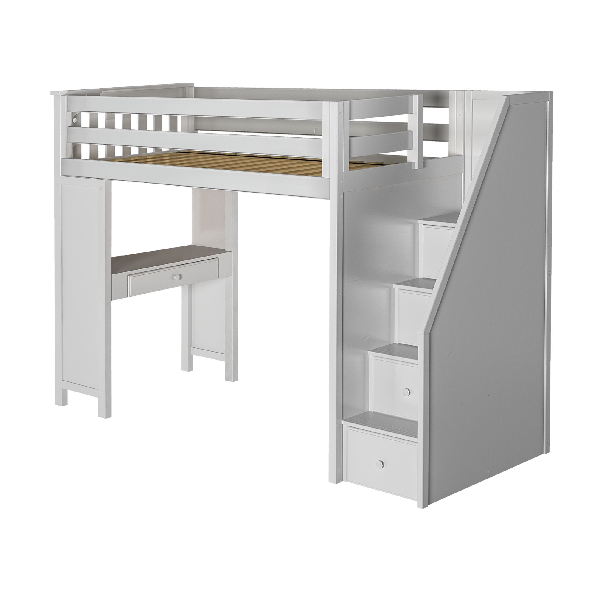 Brighton Staircase Loft Bed Study