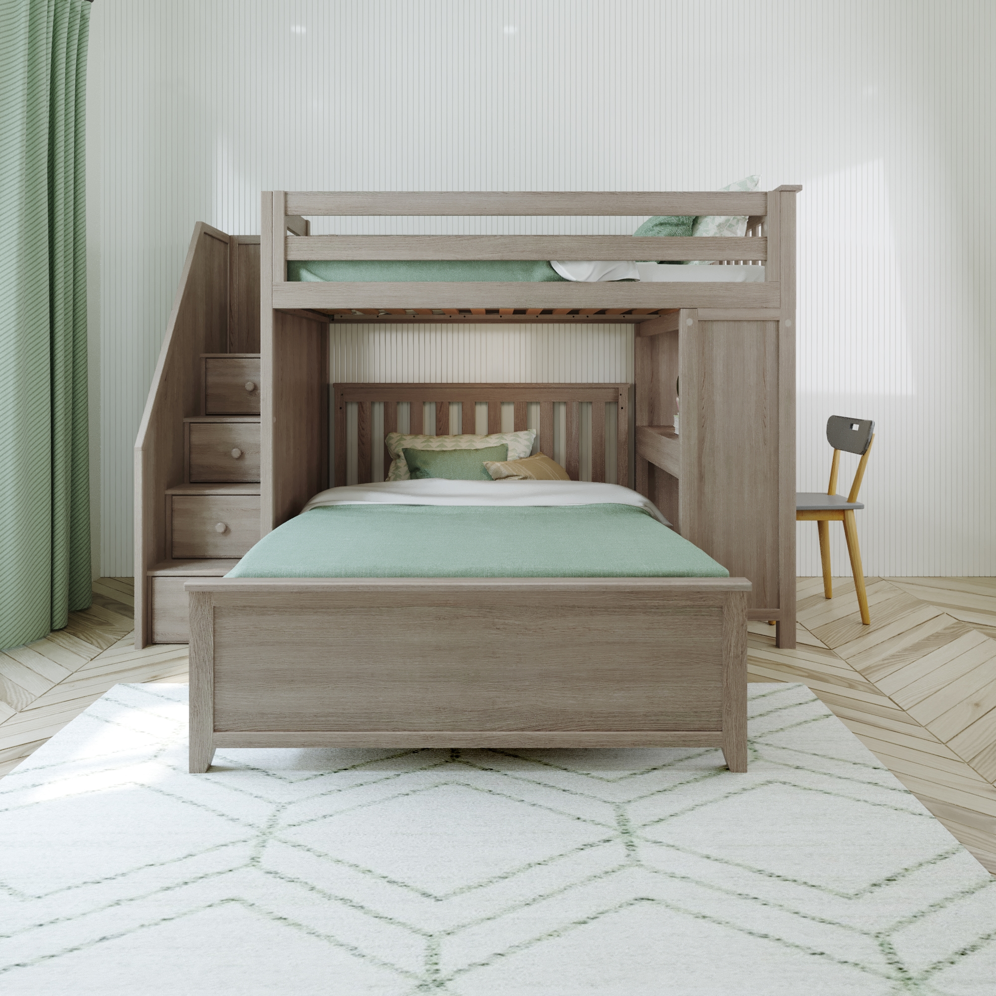 Brighton 1 Staircase Loft Bed