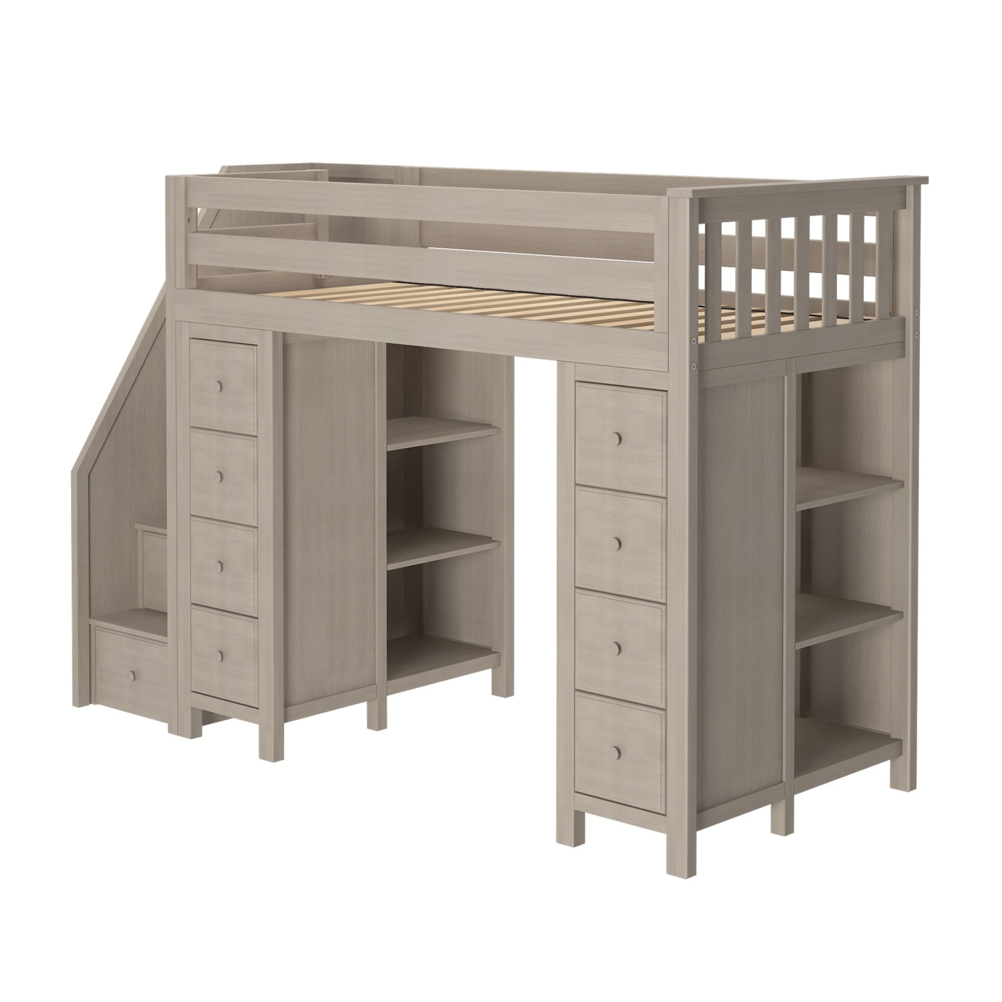 Chester Staircase Loft Bed Storage + Storage