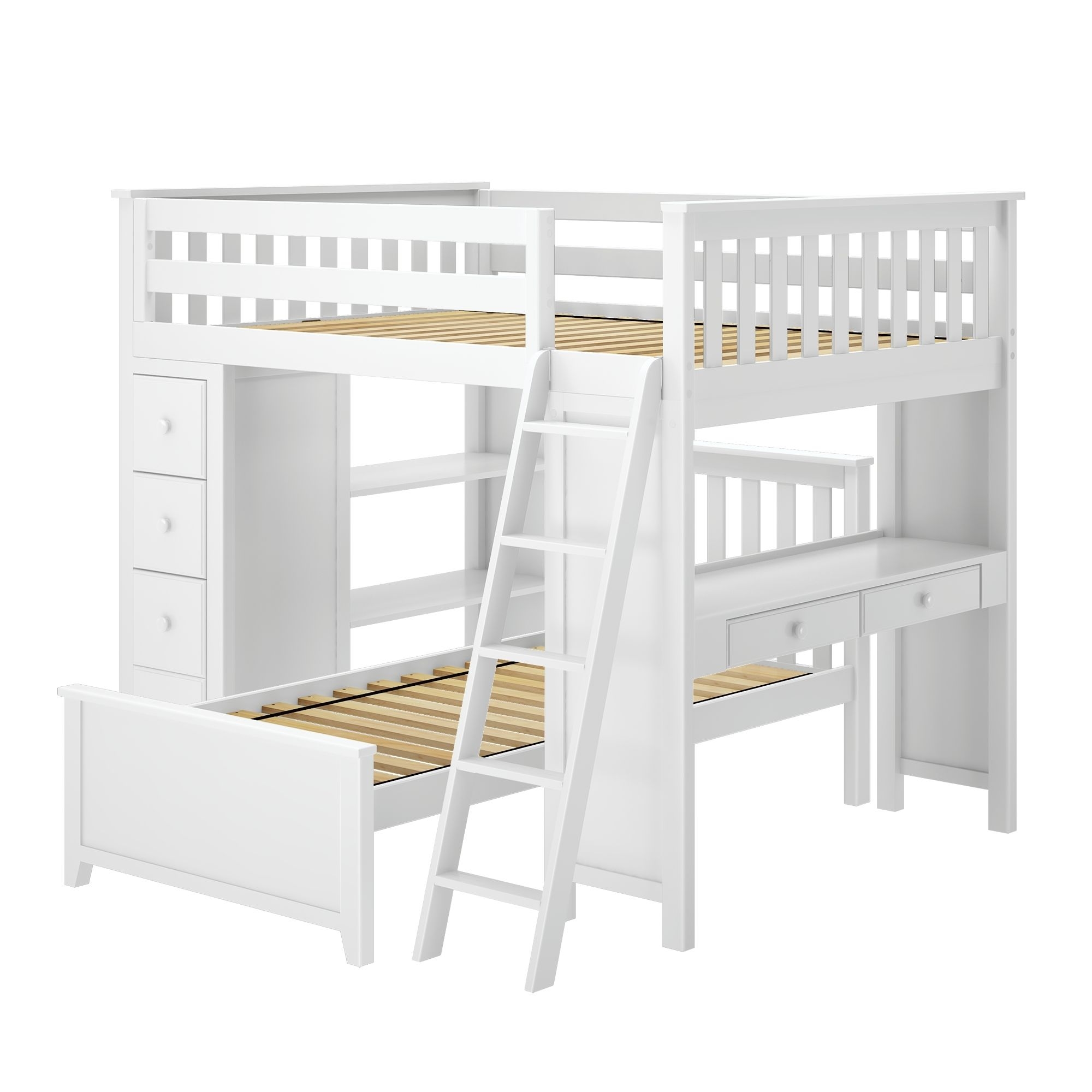 Mayfair Youth Full/Twin Storage Bed w/Desk