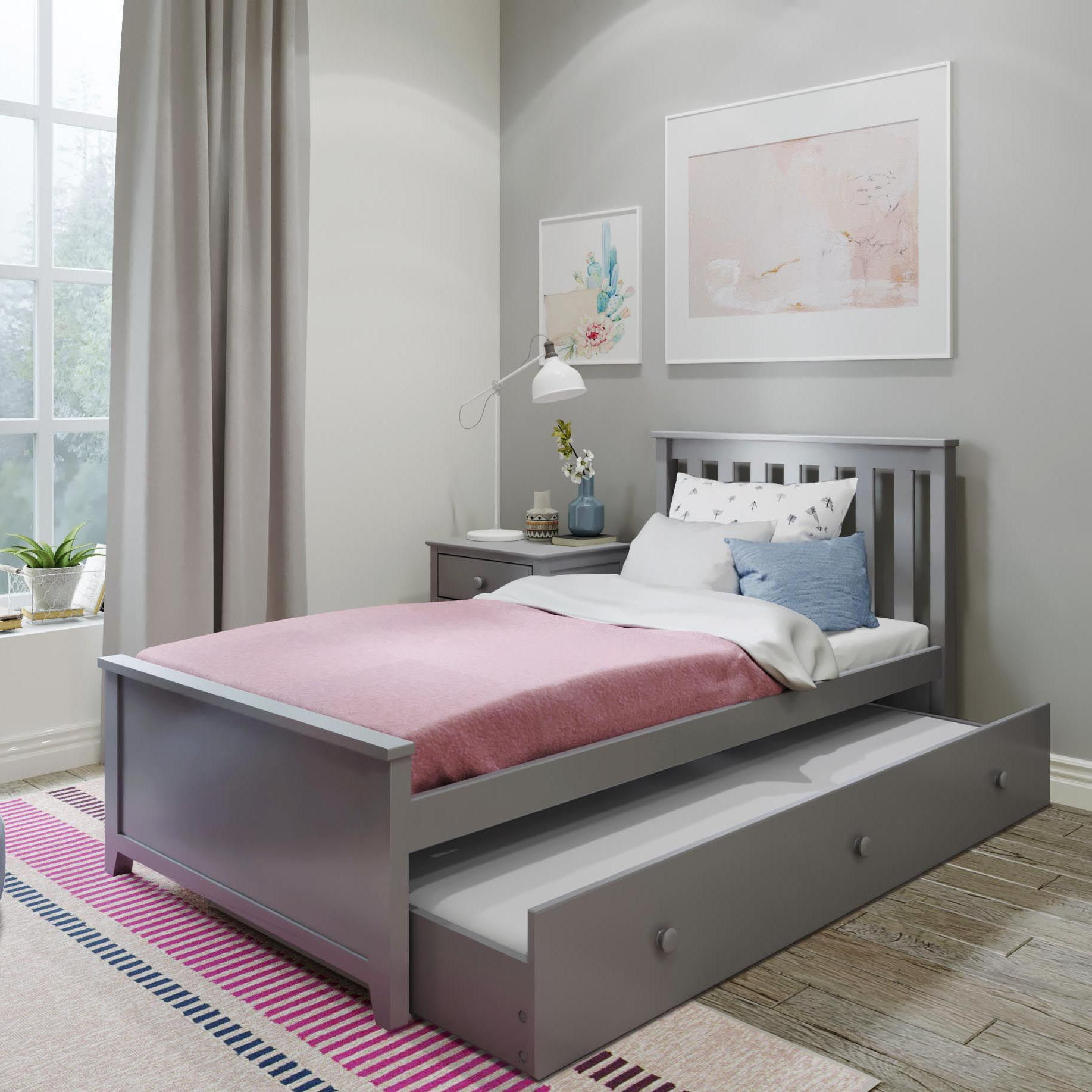 Jackpot Kids Dublin Dublin Twin Platform Bed w/Trundle