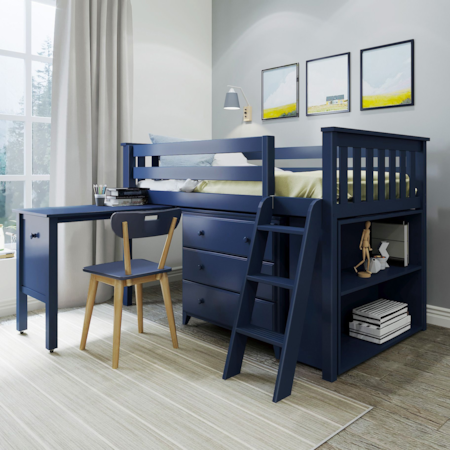 Windsor Youth Twin Complete Loft Bed