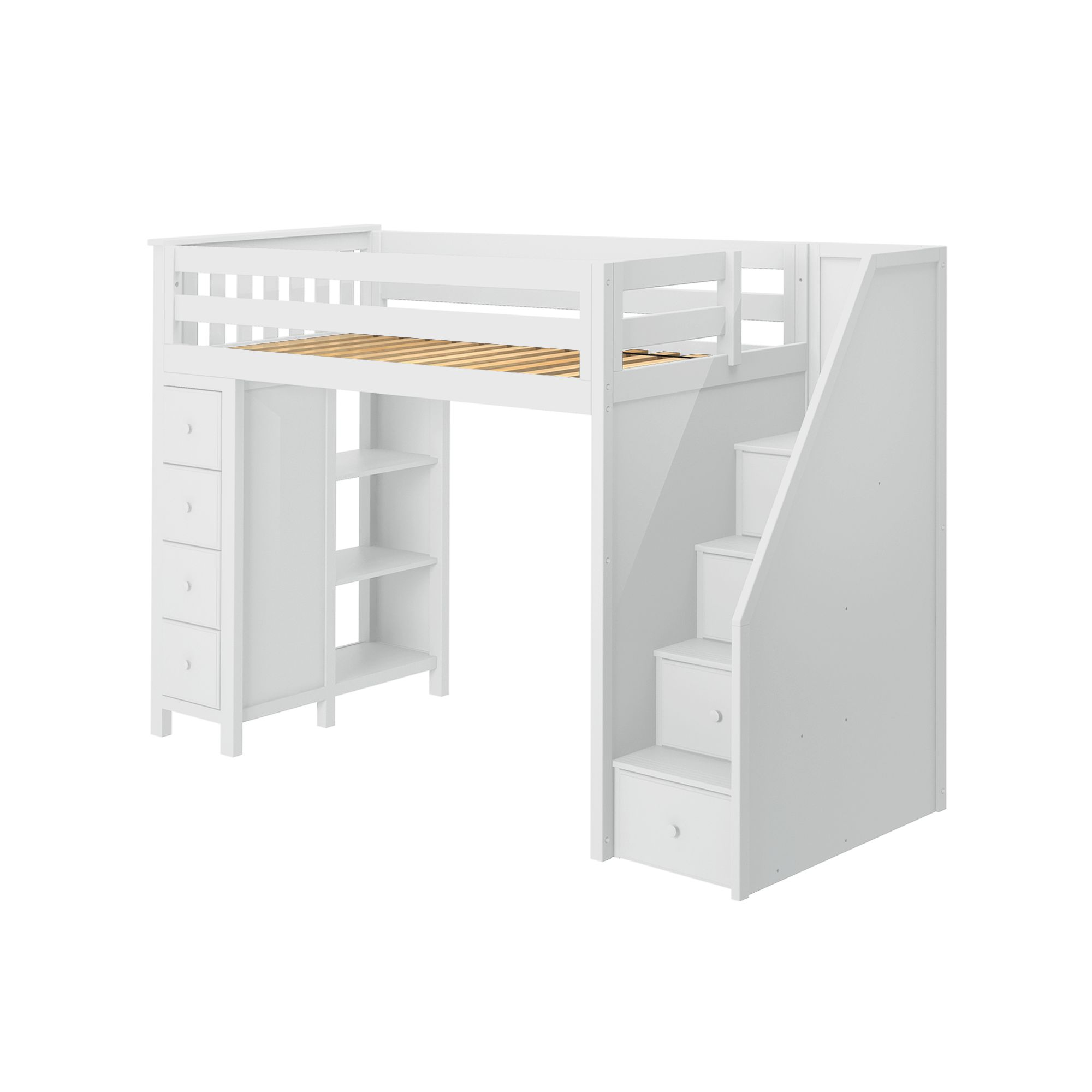 Oxford Youth Loft Bed w/Storage Staircase