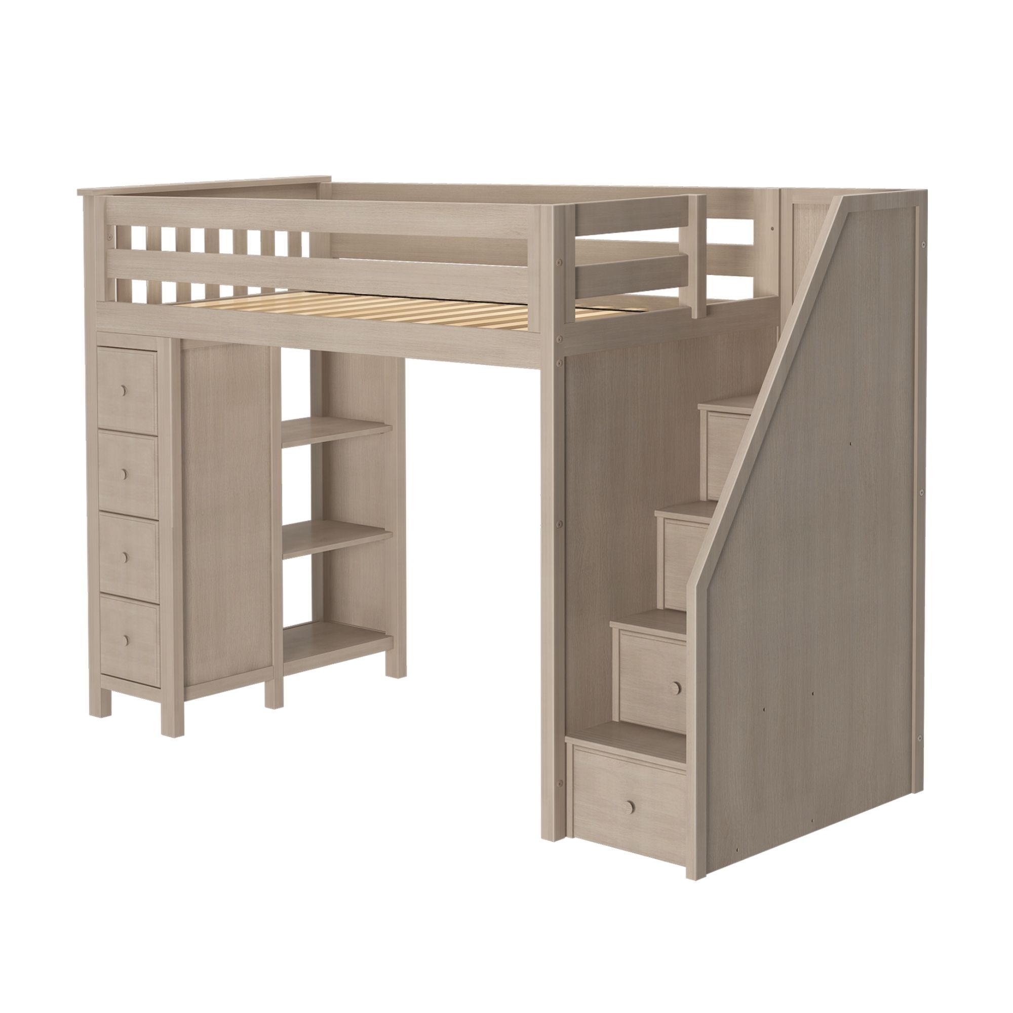 Oxford Youth Loft Bed w/Storage Staircase