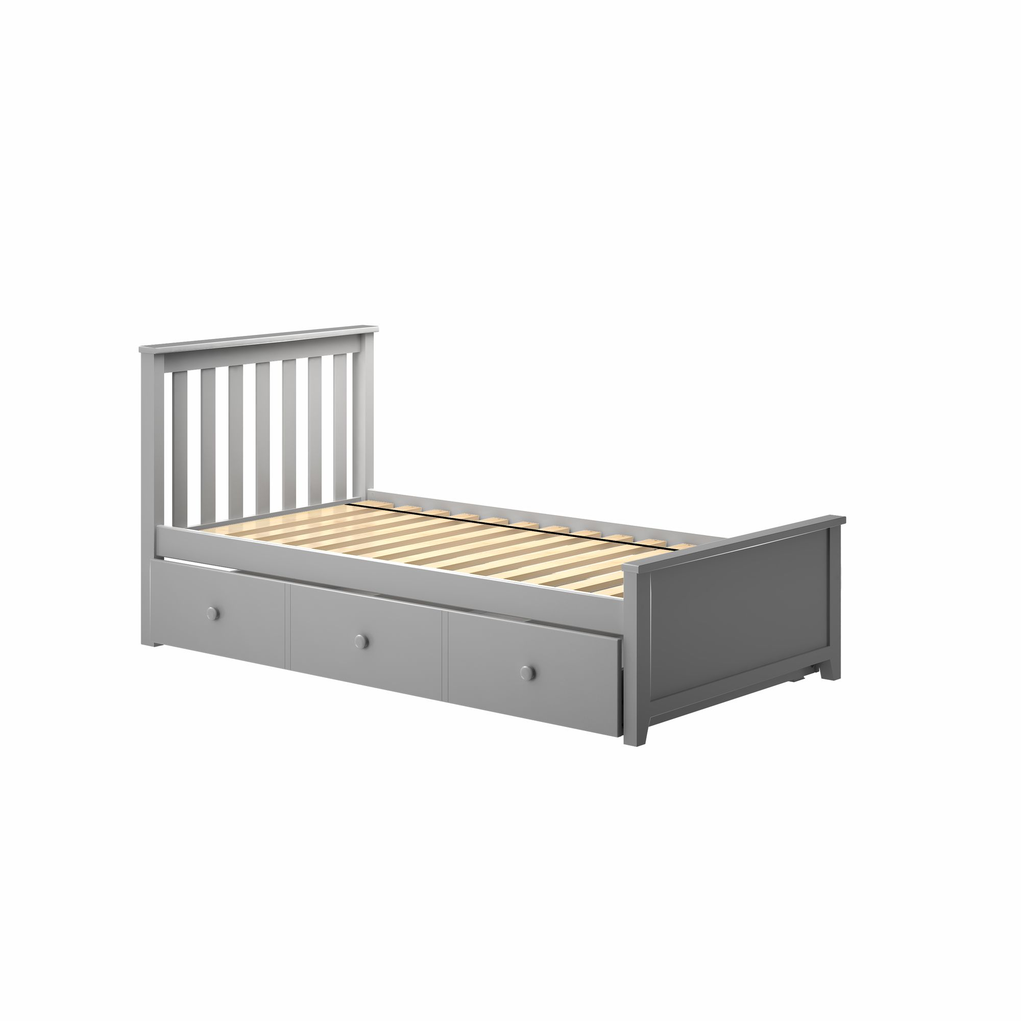 Jackpot Kids Dublin Dublin Twin Platform Bed w/Trundle
