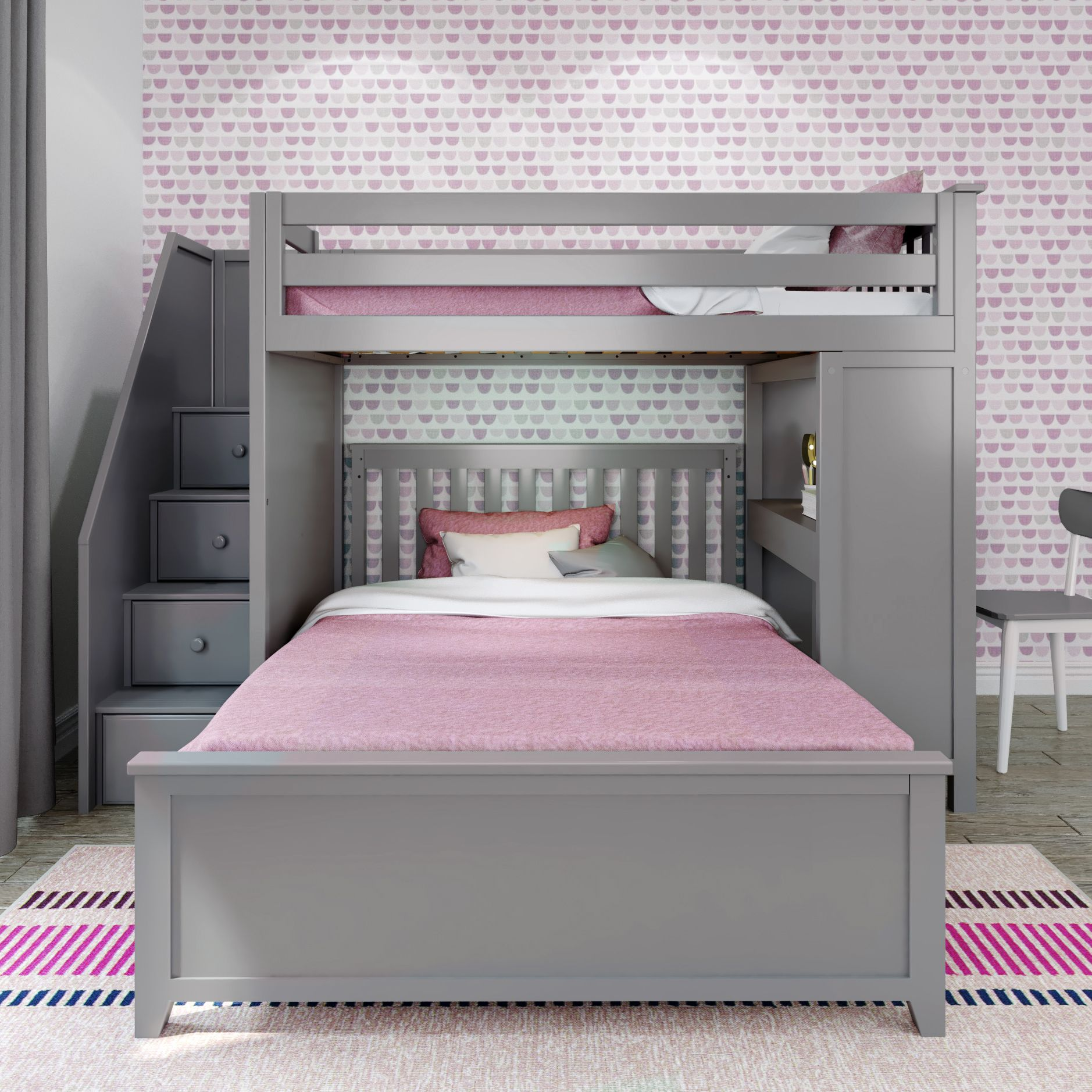 Brighton 1 Staircase Loft Bed