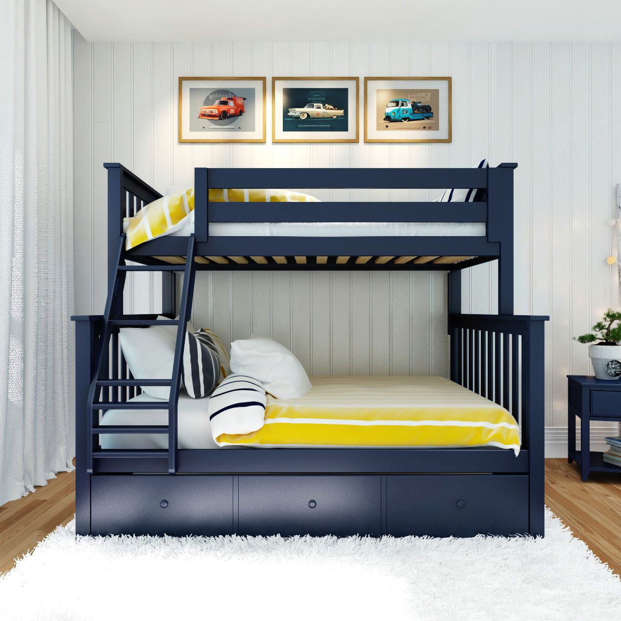 Kent Bunk Bed With Trundle