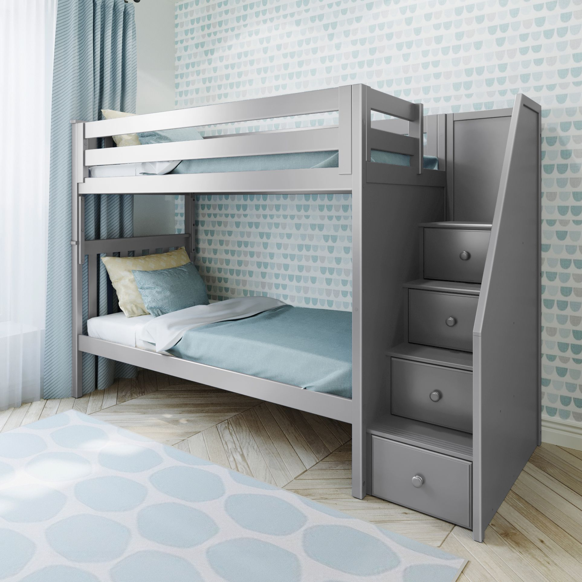 Twin Over Twin Bunk Bed