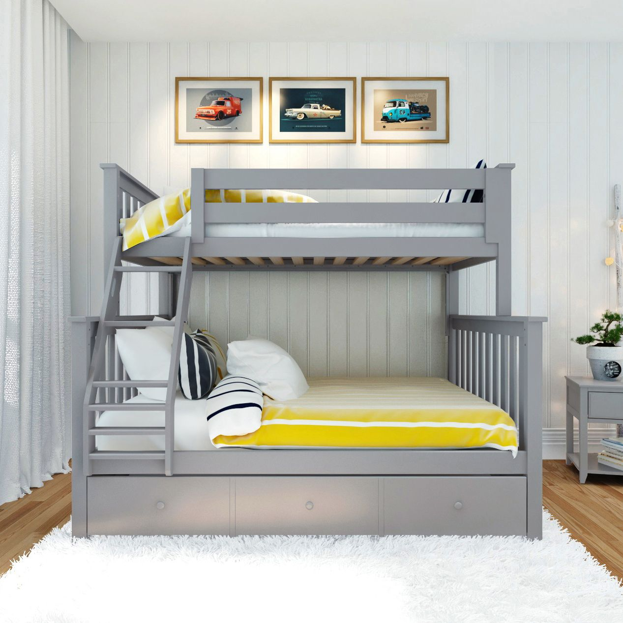 Kent Bunk Bed With Trundle