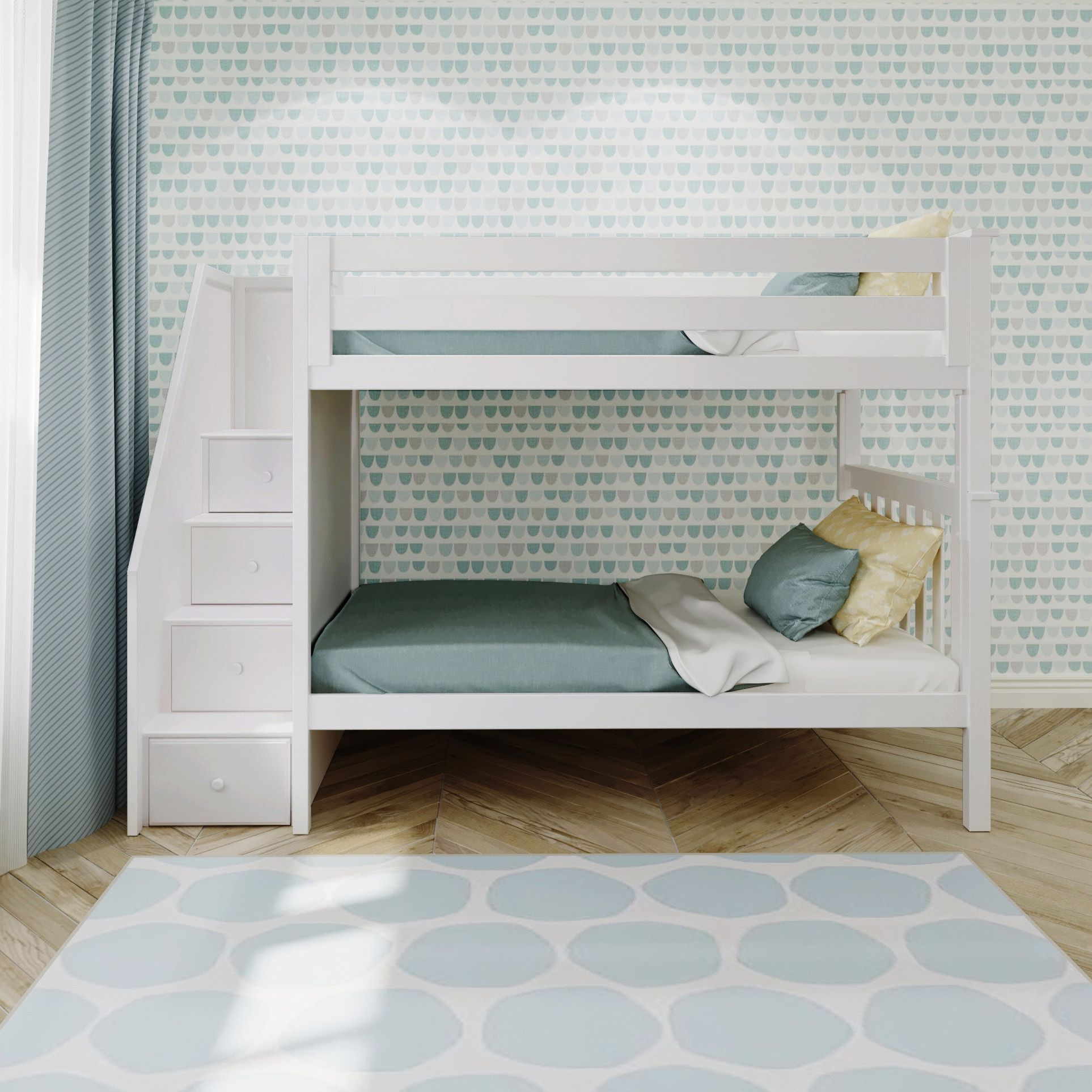 Twin Over Twin Bunk Bed