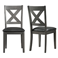 Transitional Side Chair Set