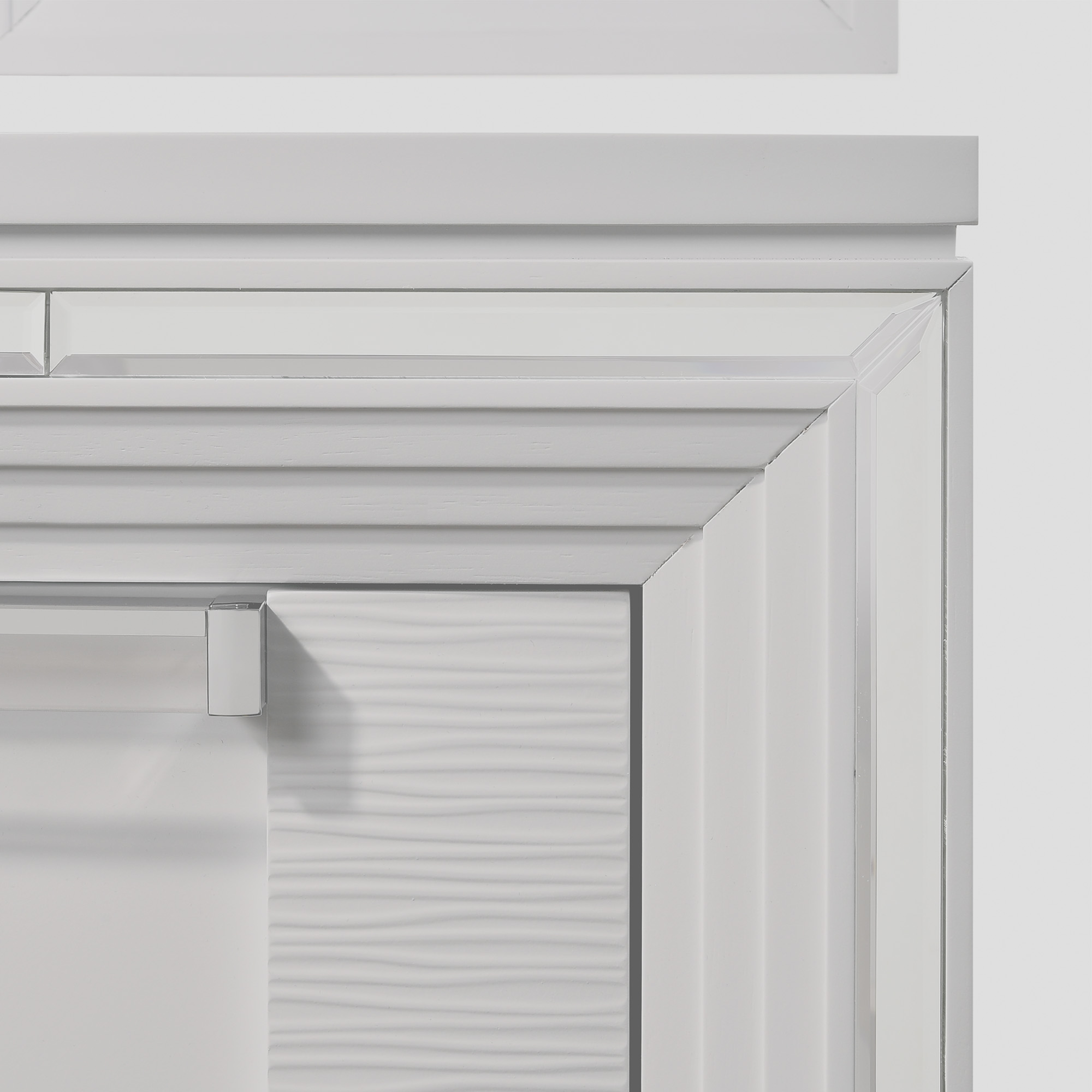 Elements International Twenty Nine Vanity Set w/LED & USB Plug White