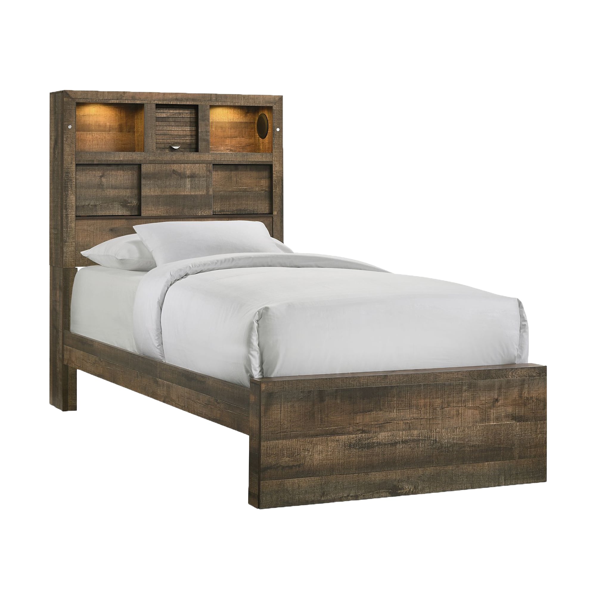 Elements International Bailey 6-Piece Twin Bedroom Set