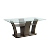 Elements International Dapper Rectangular Dining Table