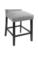 Elements International Beckley Transitional Counter-Height Side Chair