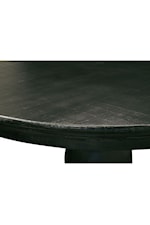 Elements International Britton Rustic Round Dining Table