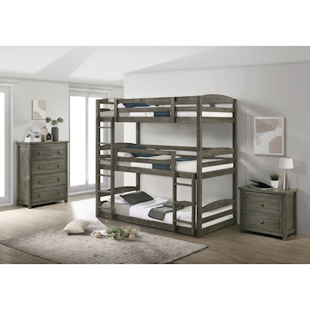 Triple Bunk Bed