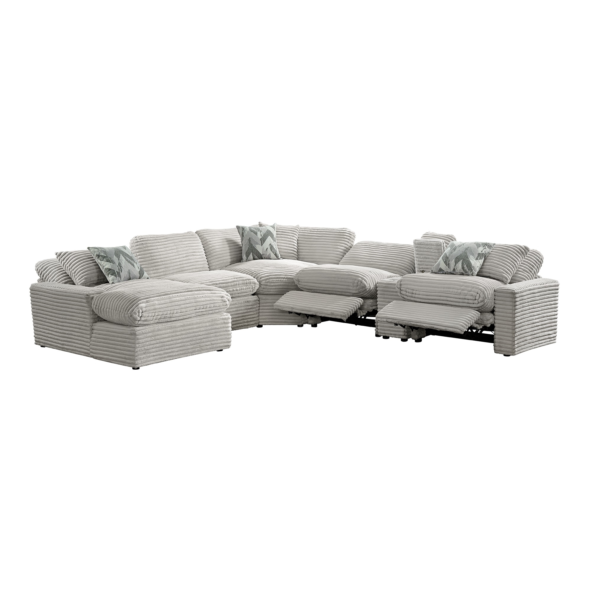 Sectional Rhf Power Motion Recliner