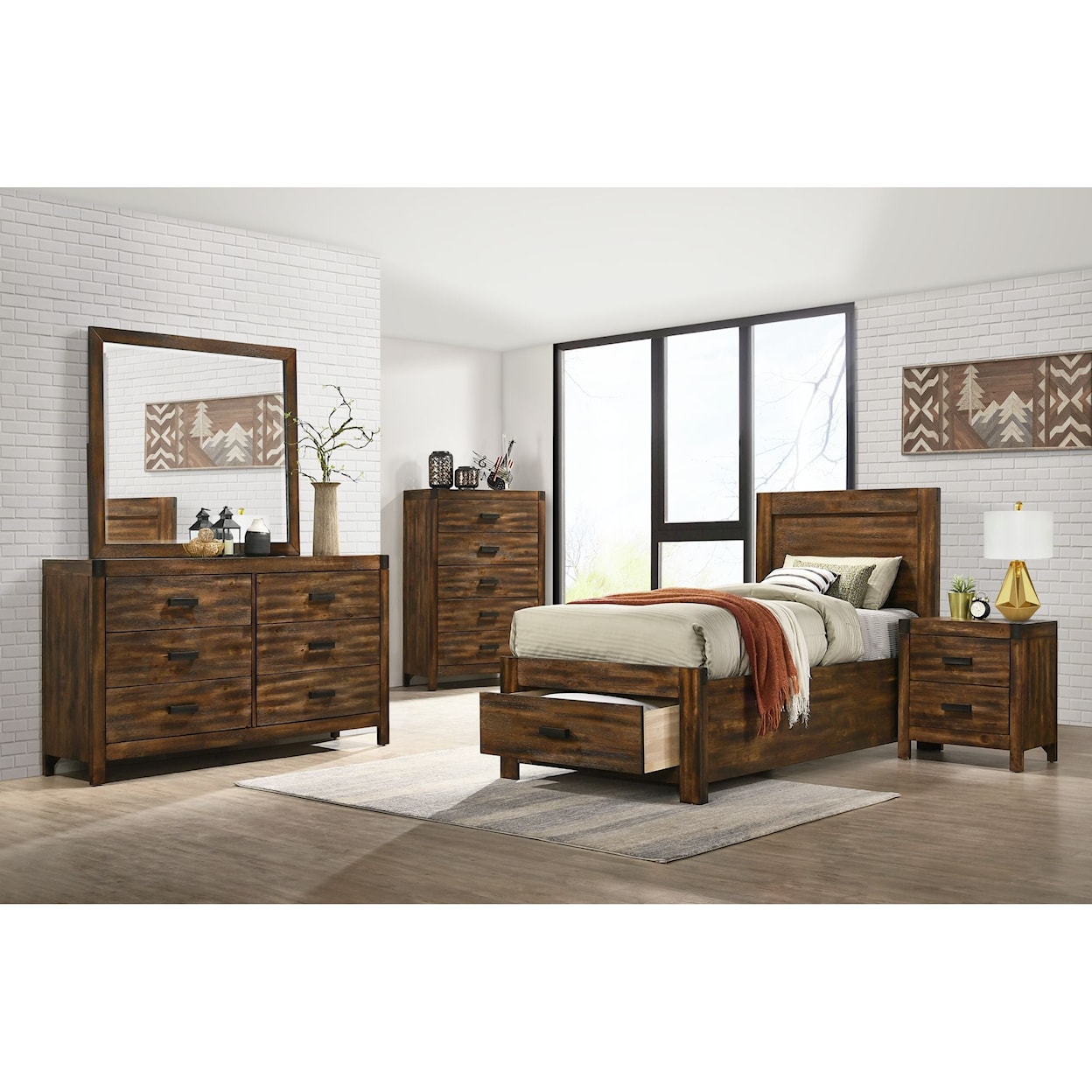 Elements International Warner Youth Bed