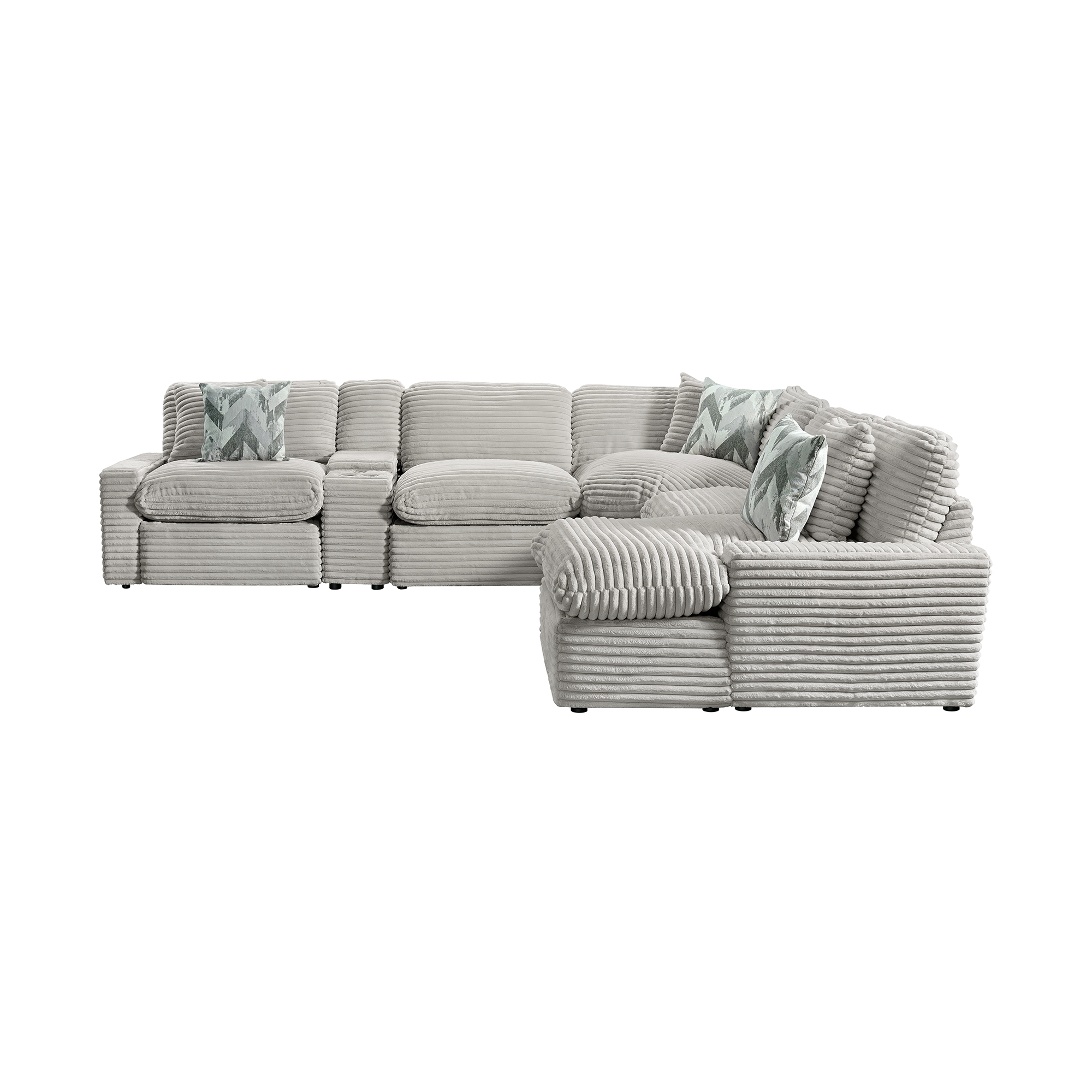 Sectional Lhf Power Motion Recliner