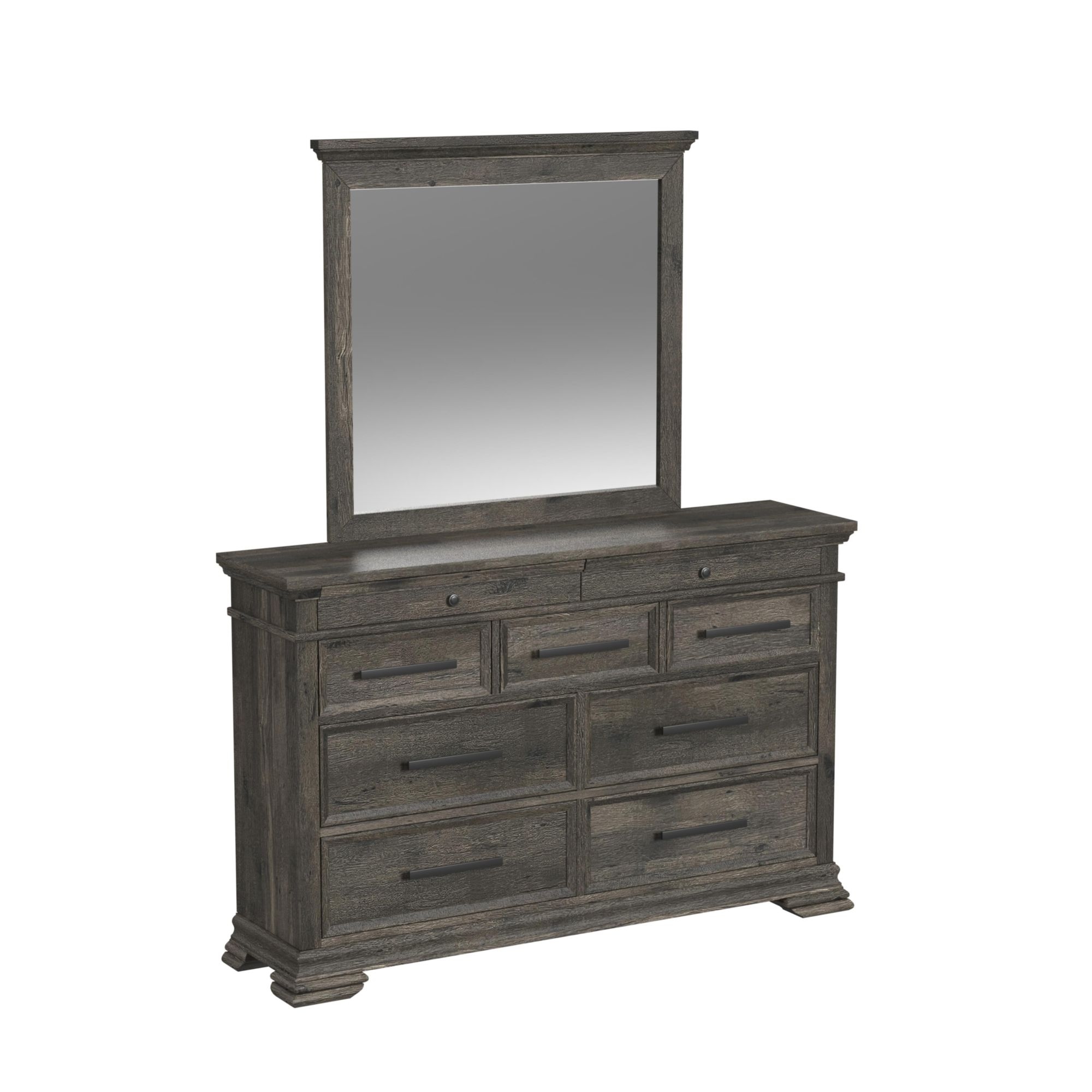 Dresser And Mirror