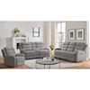 Elements International Avanti Power Reclining Loveseat