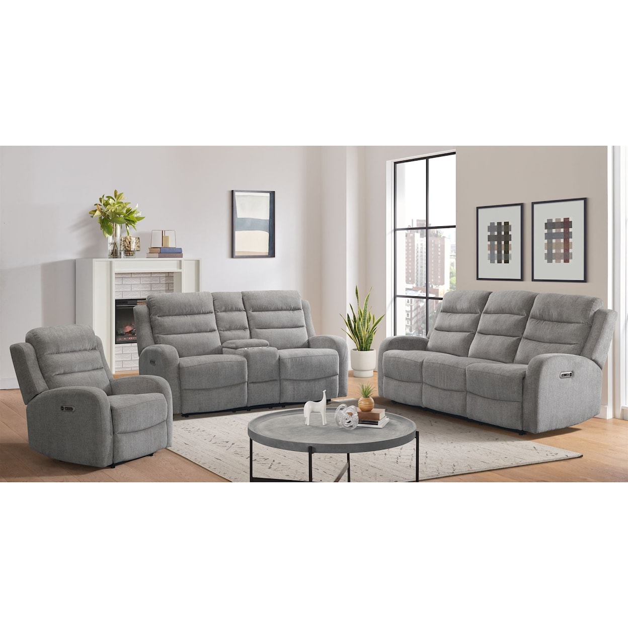 Elements Avanti Power Reclining Loveseat