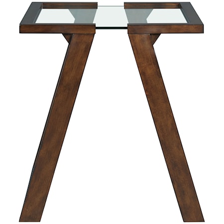 Rectangular End Table in Dark Espresso