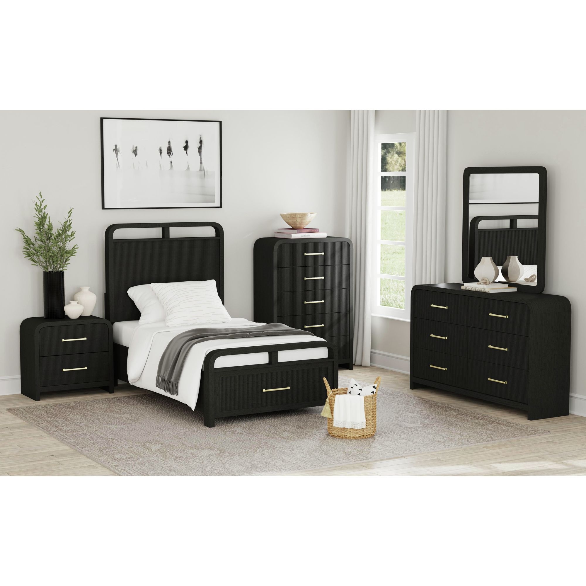 2-Drawer Nightstand