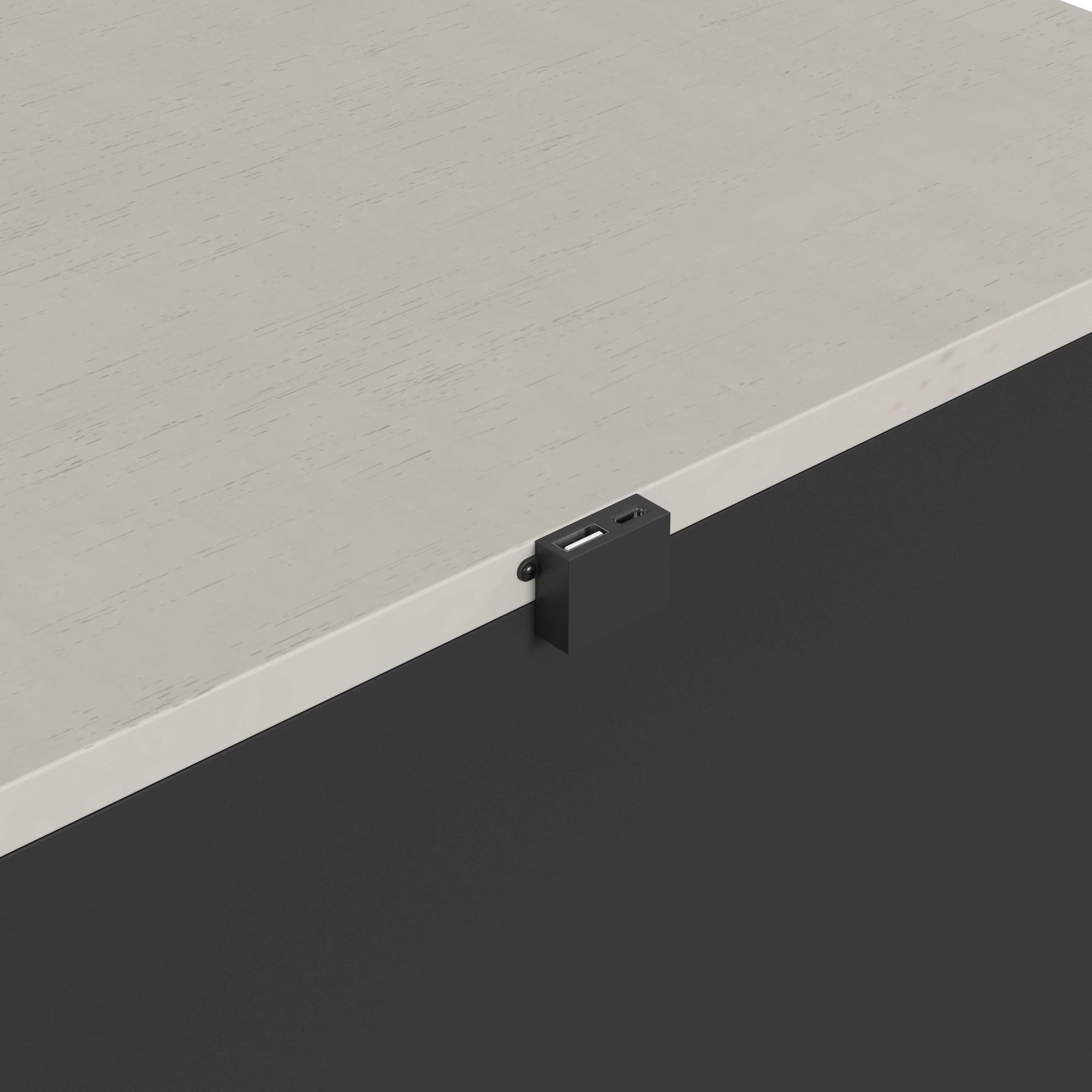 Elements International Canterbury 5-Piece King Storage Bedroom Set