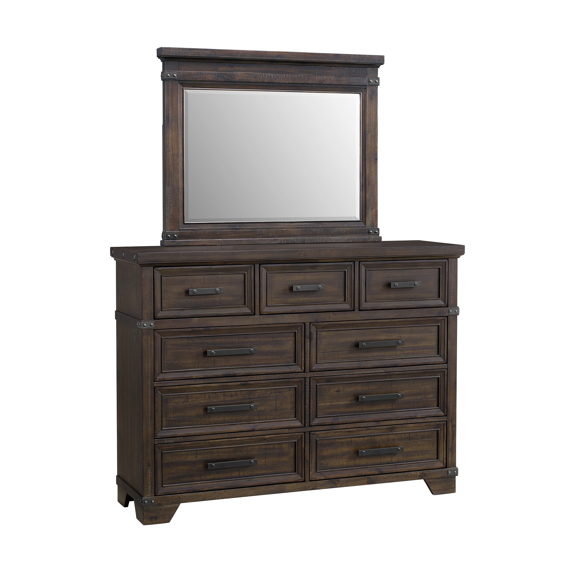 Dresser and Mirror