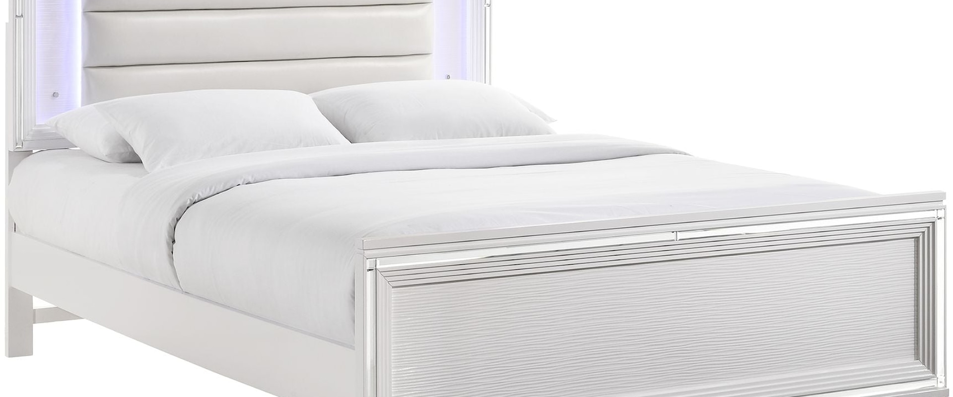 Twenty Nine Youth Full 5PC Bedroom Set in White