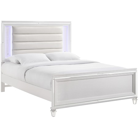 Twenty Nine Youth Full 5PC Bedroom Set in White