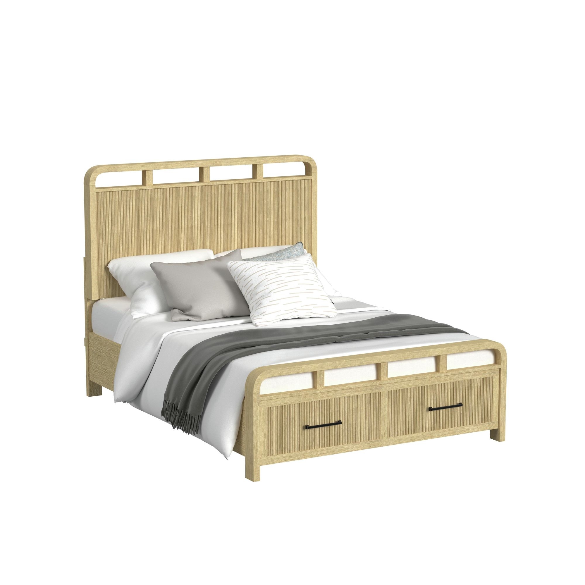 5pc Contemporary Queen Storage Bedroom Set