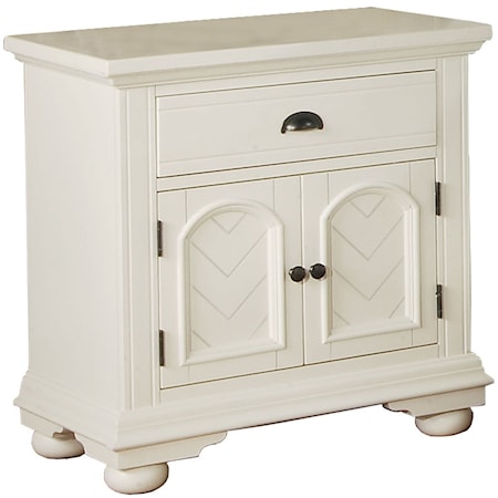 Traditional 1-Drawer Nightstand