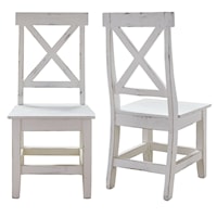 Set of 2 Farmhouse Dining Chairs