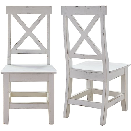 Set of 2 Dining Chairs