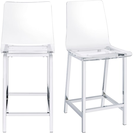 Contemporary Clear Barstools