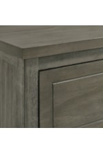 Elements Trey Transitional 2-Drawer Nightstand