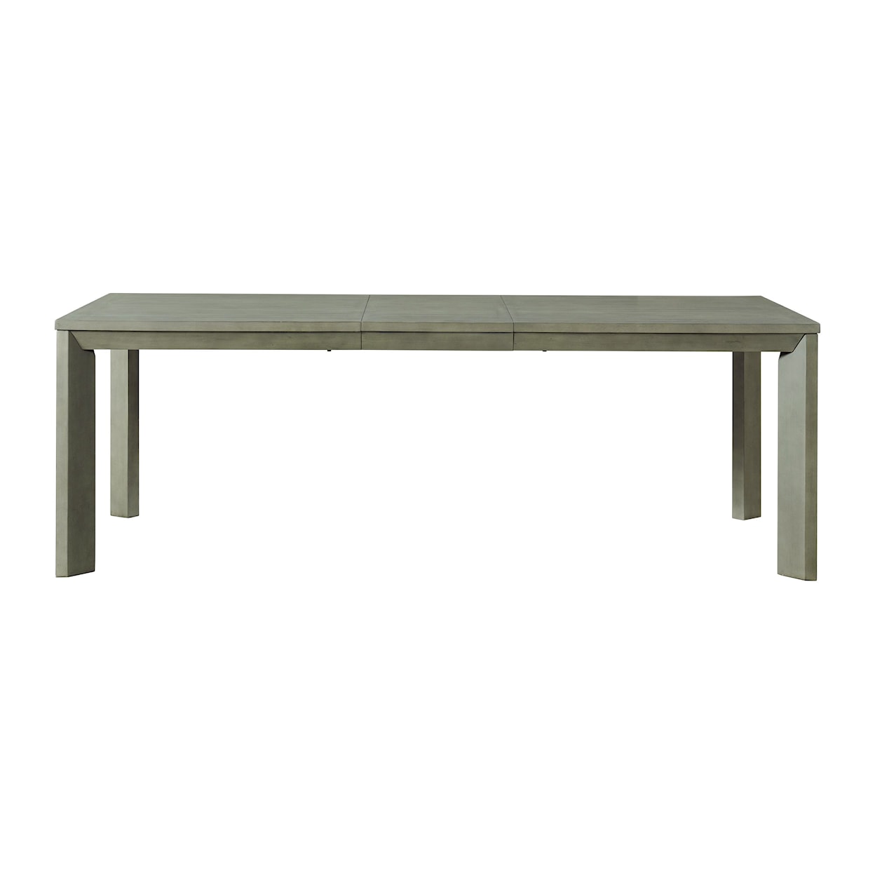 Elements International Zig Dining Table with 18" Leaf