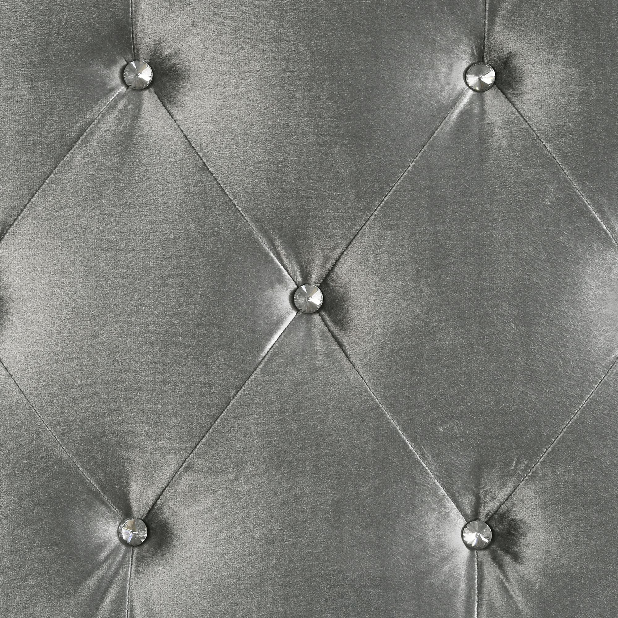 Elements International Amberley Full Upholstered Corner Bed