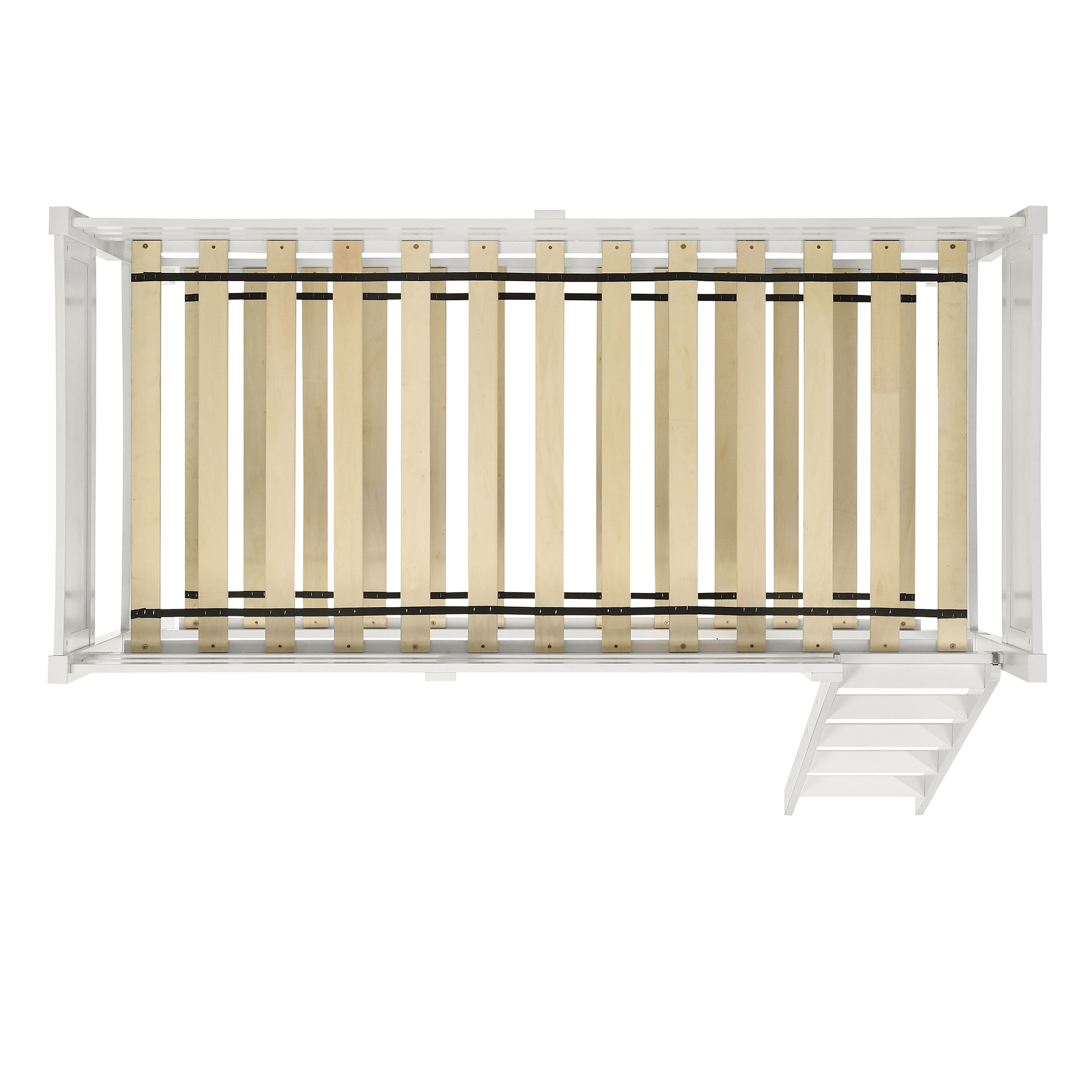 Elements International Sami Twin Over Twin Bunk Bed