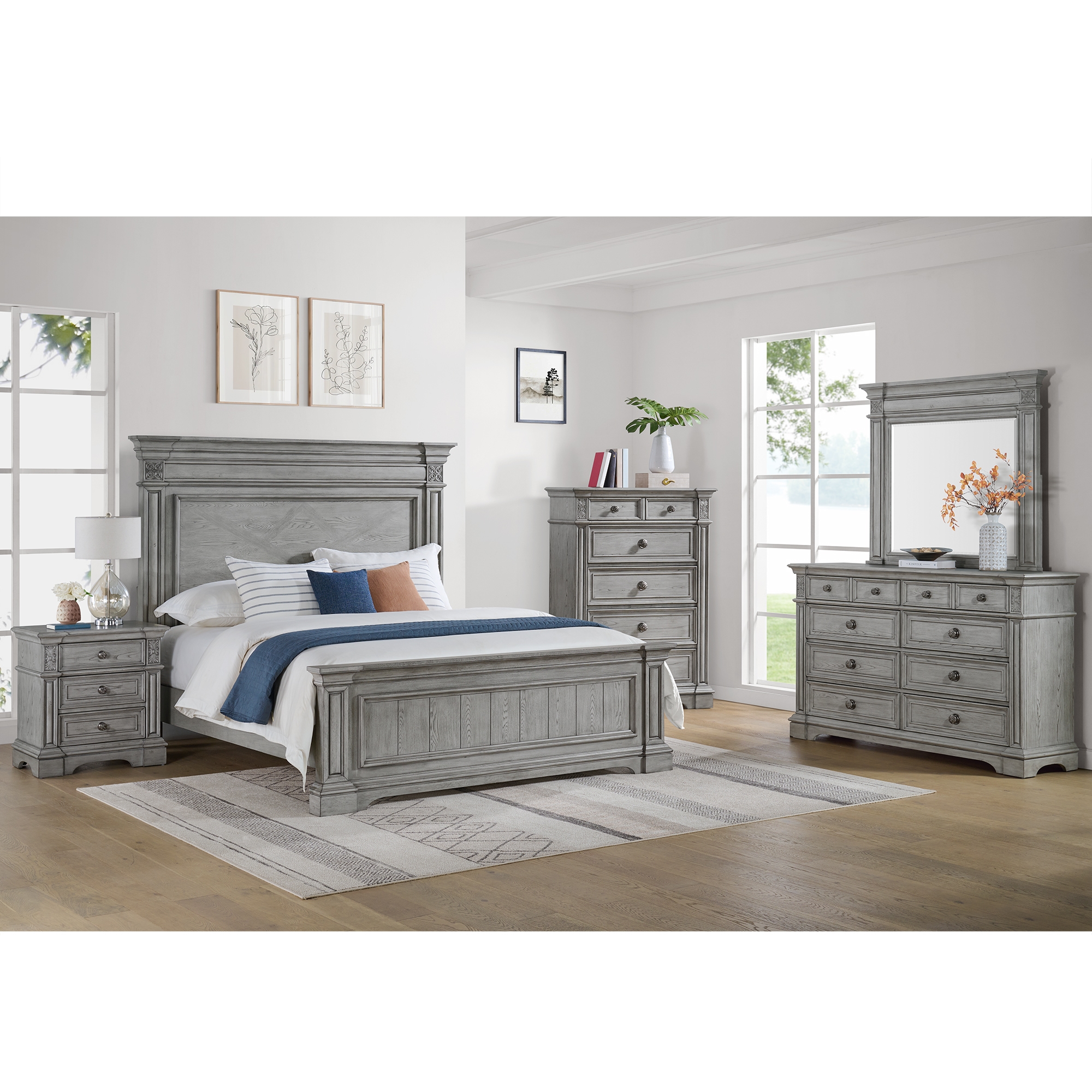 3-Piece Queen Panel Bedroom Set