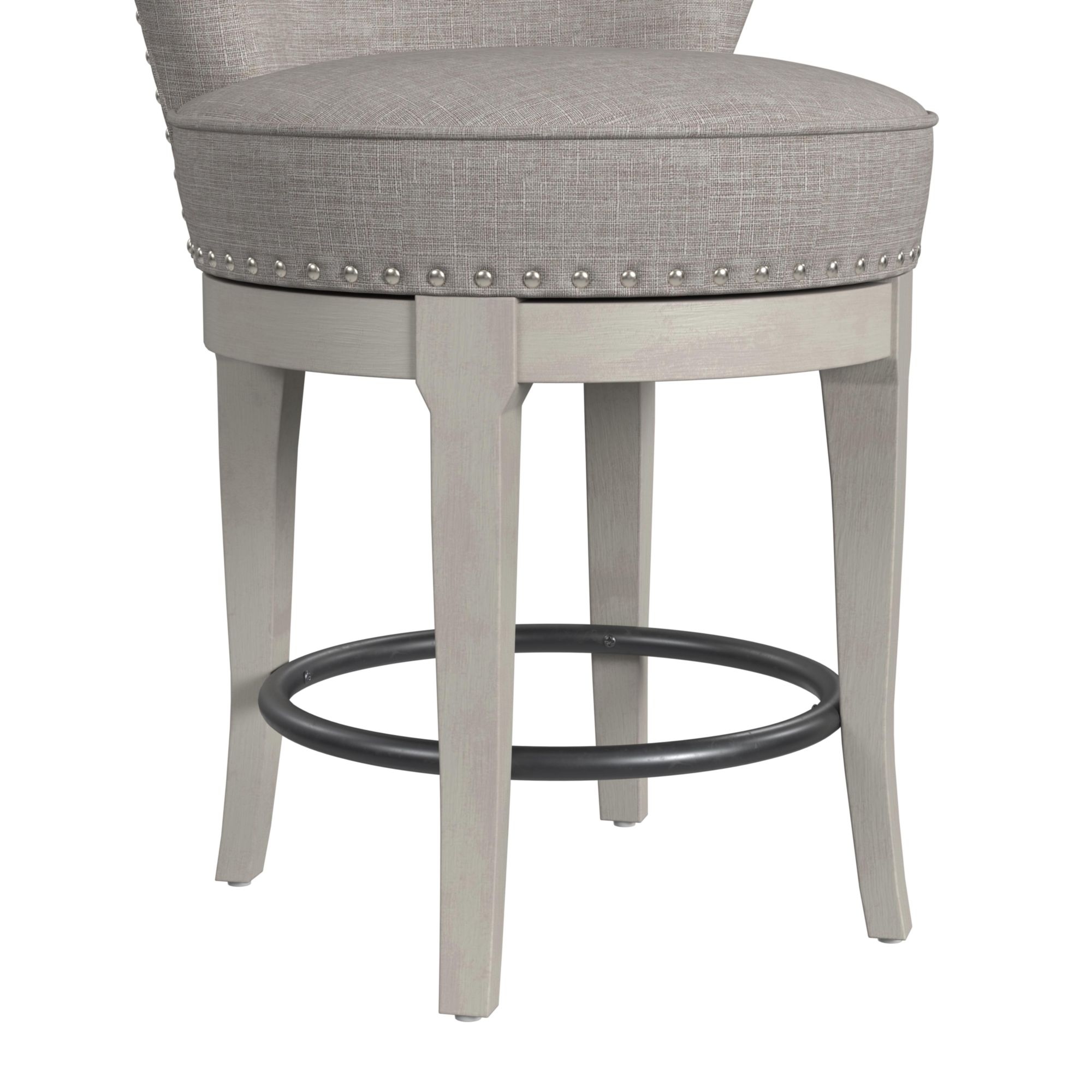 Upholstered Swivel Counter Stool