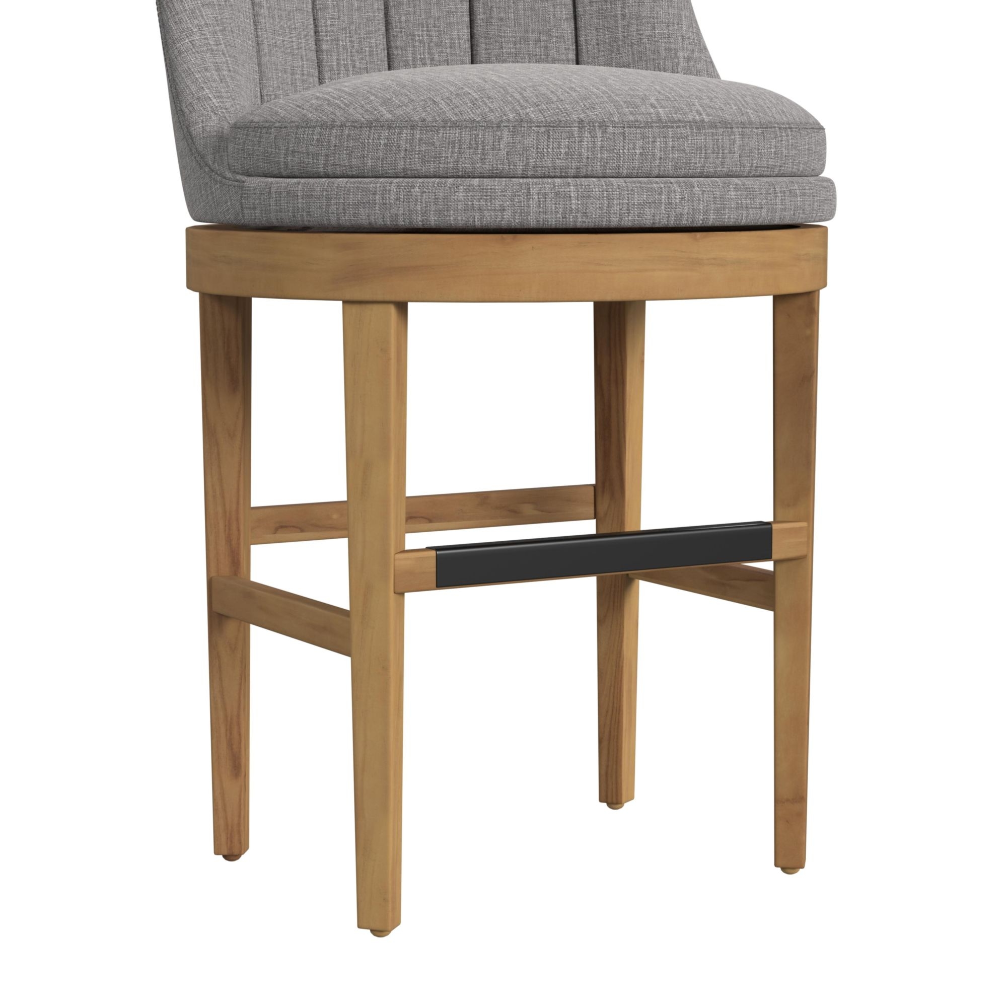 Elements International  Swivel Counter Stool