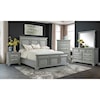 Elements International Calloway 3-Piece King Bedroom Set