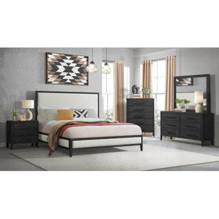 3-Piece King Upholstered Bedroom Set