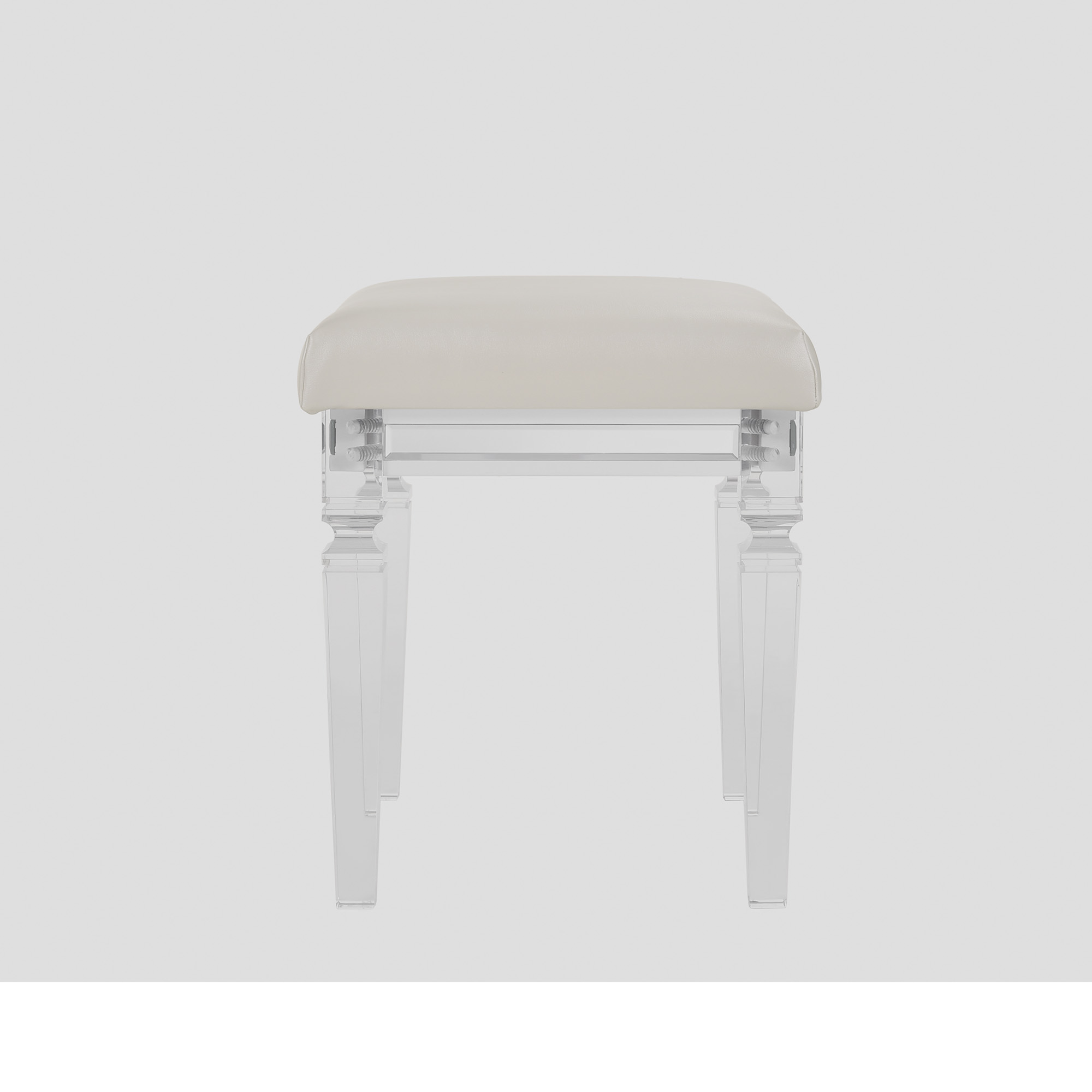 Elements International Twenty Nine Vanity Set w/LED & USB Plug White