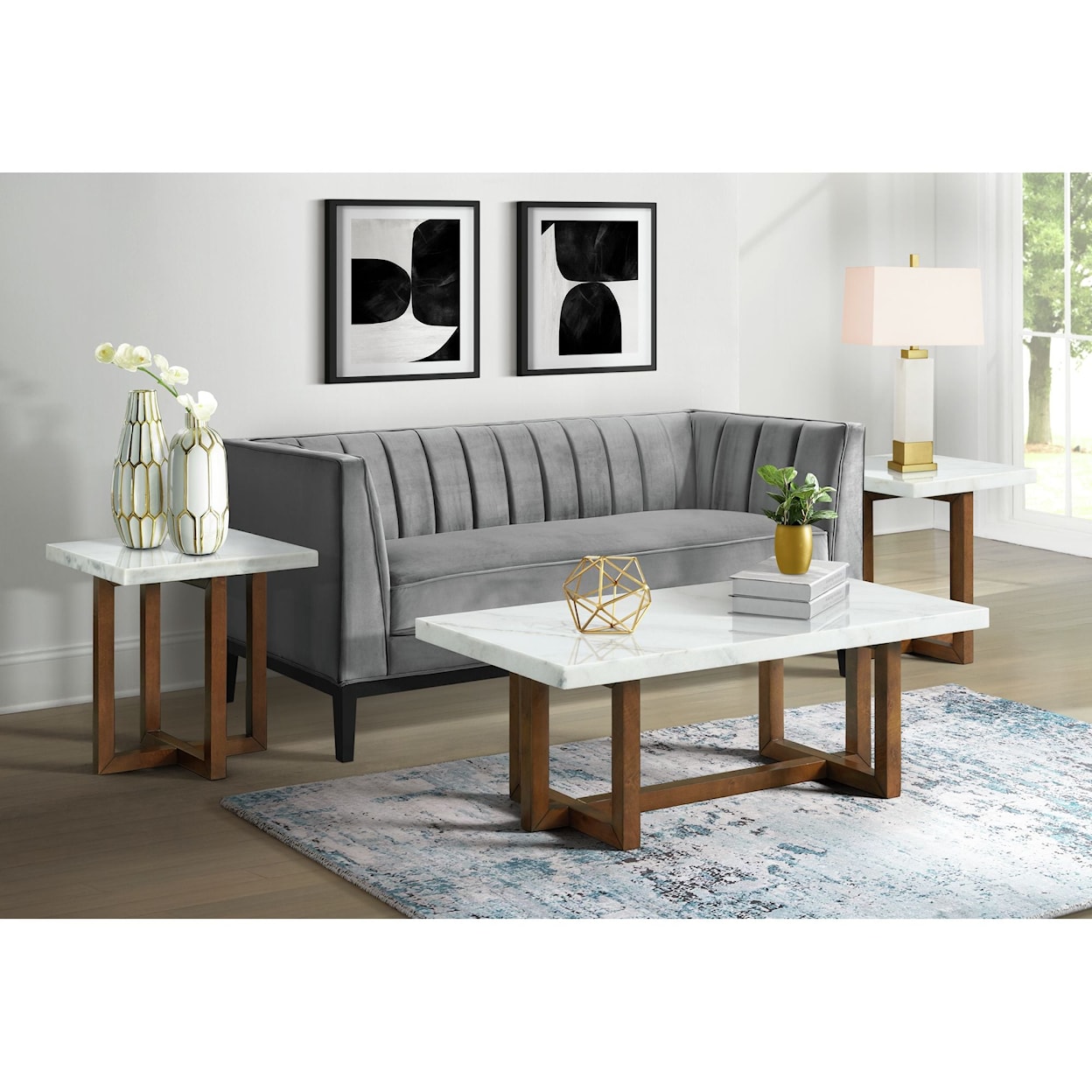 Elements International Morris Coffee Table